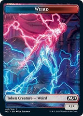 Weird // Zombie Double-Sided Token [Core Set 2021 Tokens] | Black Swamp Games