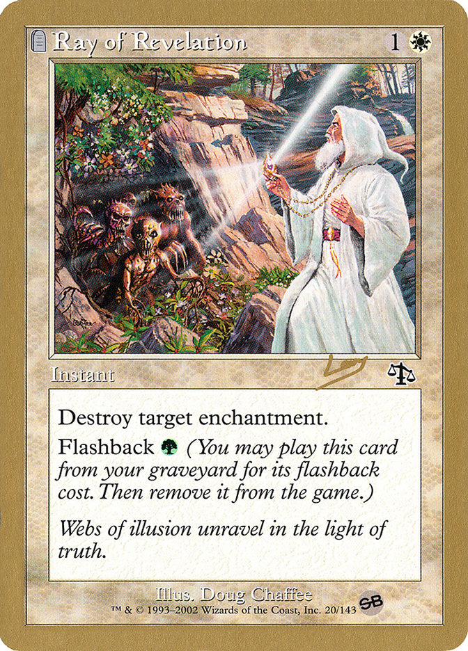 Ray of Revelation (Raphael Levy) (SB) [World Championship Decks 2002] | Black Swamp Games
