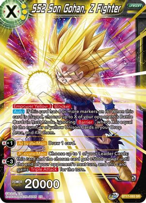 SS2 Son Gohan, Z Fighter (BT17-083) [Ultimate Squad] | Black Swamp Games