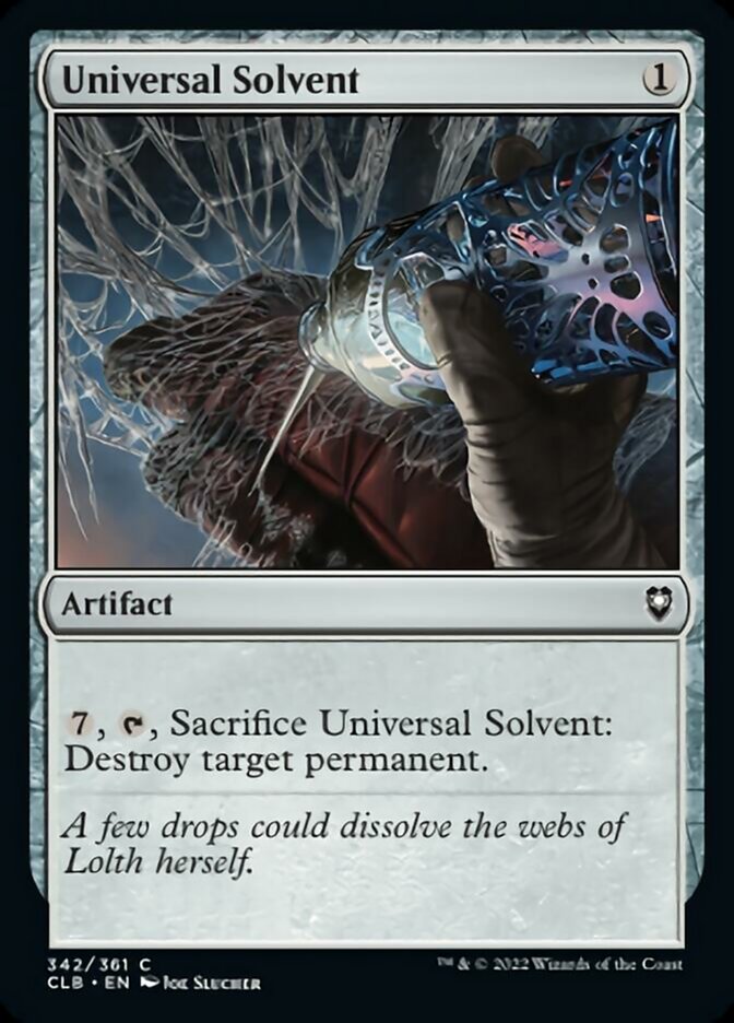 Universal Solvent [Commander Legends: Battle for Baldur's Gate] | Black Swamp Games