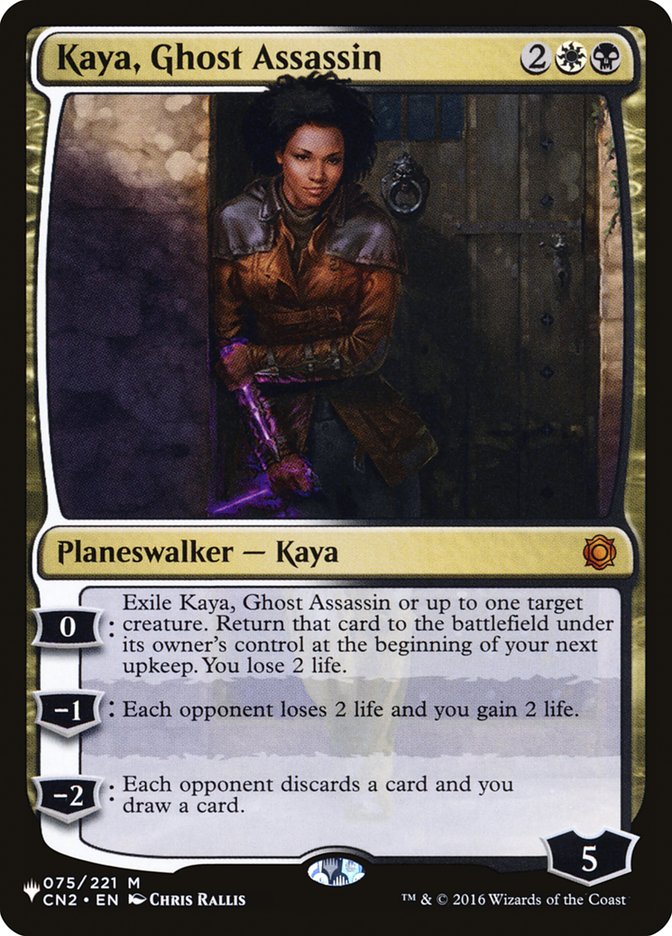 Kaya, Ghost Assassin [The List] | Black Swamp Games