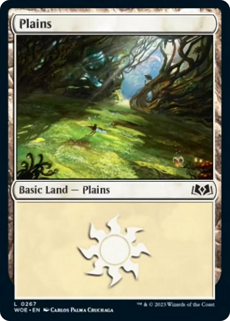 Plains (0267) [Wilds of Eldraine] | Black Swamp Games