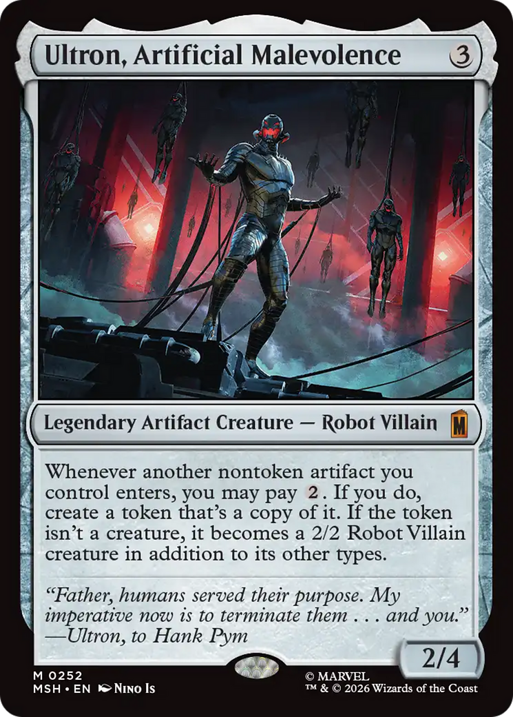 Ultron, Artificial Malevolence [Marvel Super Heroes] | Black Swamp Games