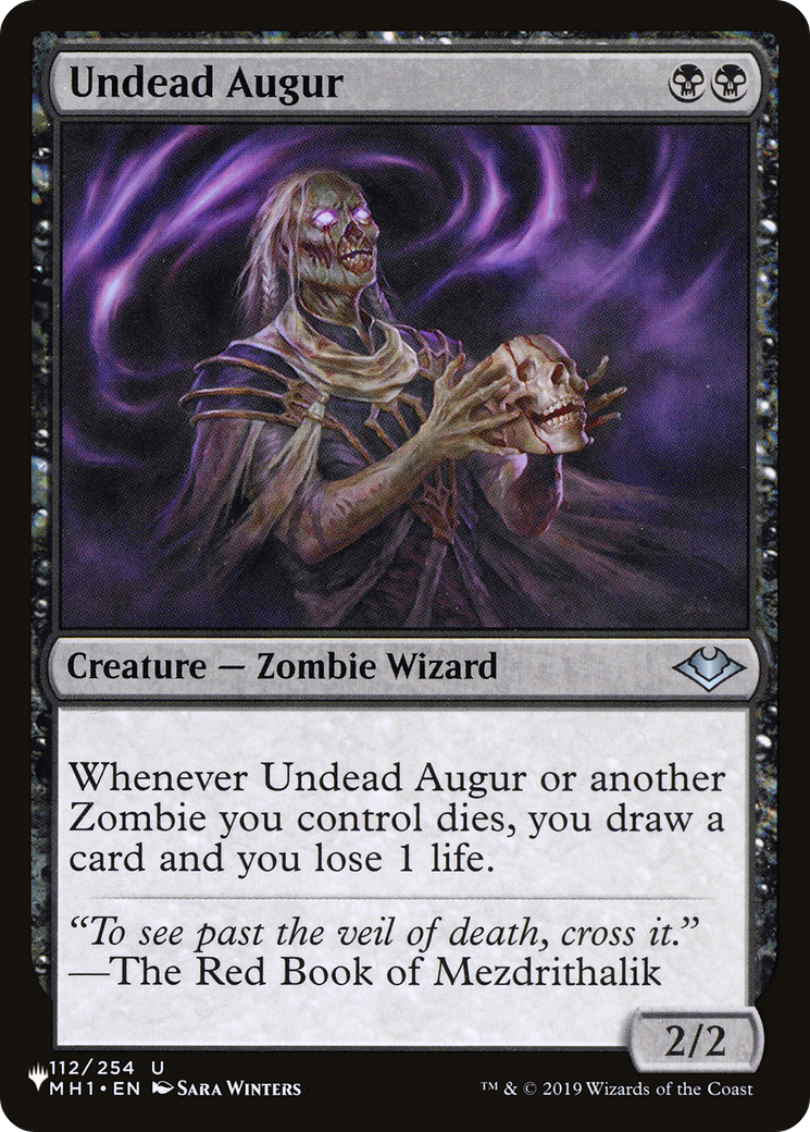 Undead Augur [The List Reprints] | Black Swamp Games