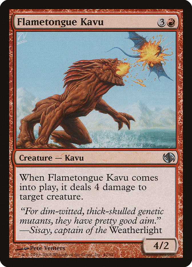 Flametongue Kavu [Duel Decks: Jace vs. Chandra] | Black Swamp Games