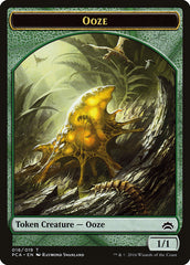 Plant // Ooze (016) Double-Sided Token [Planechase Anthology Tokens] | Black Swamp Games