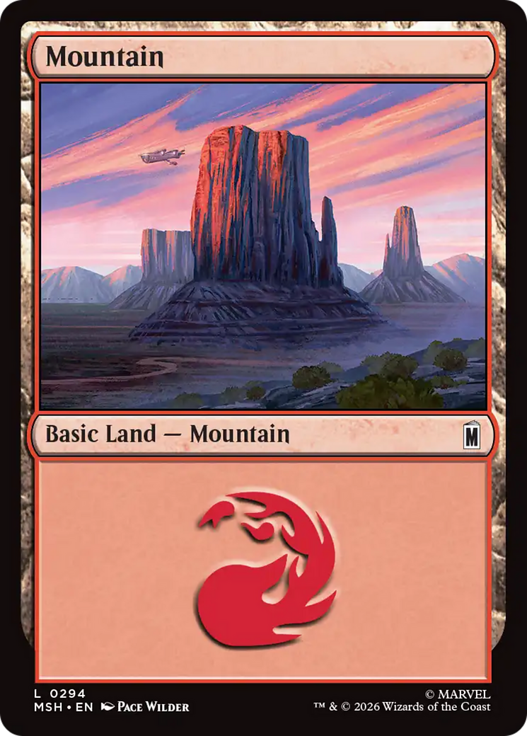 Mountain (0294) [Marvel Super Heroes] | Black Swamp Games