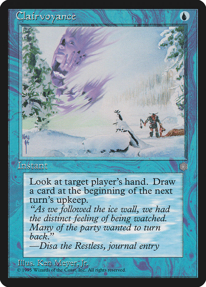 Clairvoyance [Ice Age] | Black Swamp Games
