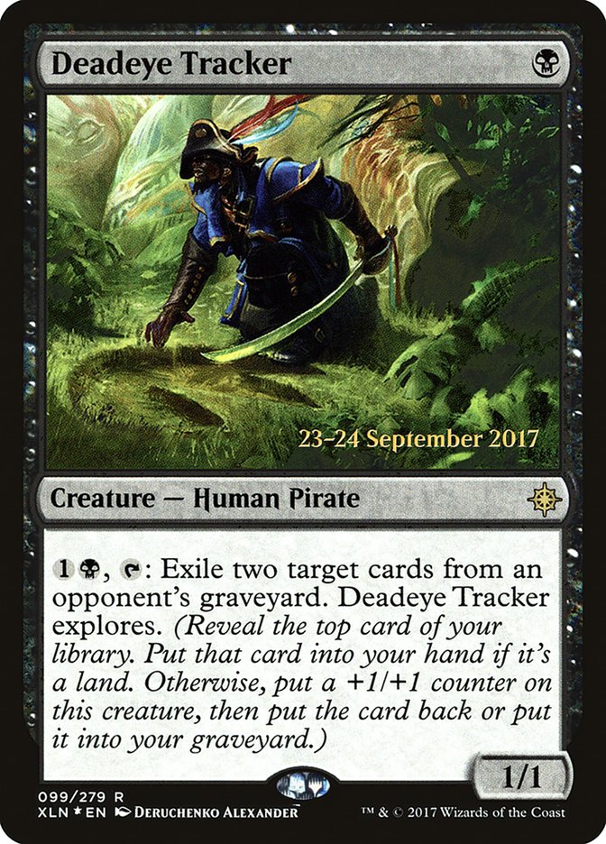 Deadeye Tracker [Ixalan Prerelease Promos] | Black Swamp Games
