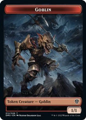 Zombie Knight // Goblin Double-Sided Token [Dominaria United Commander Tokens] | Black Swamp Games