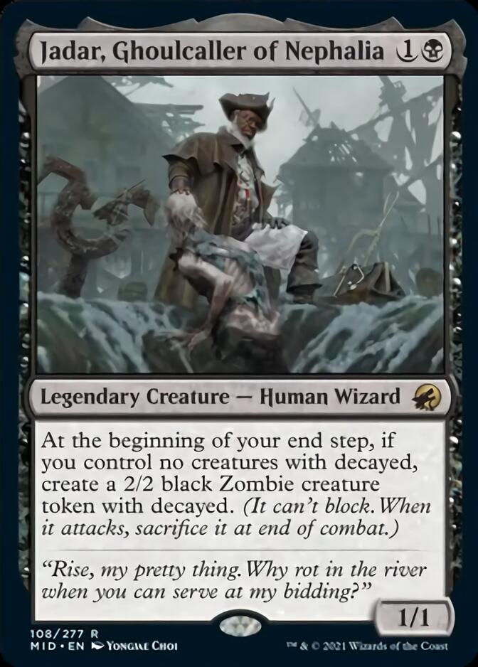 Jadar, Ghoulcaller of Nephalia [Innistrad: Midnight Hunt] | Black Swamp Games