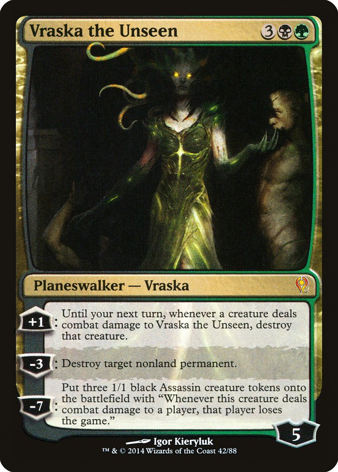 Vraska the Unseen [Duel Decks: Jace vs. Vraska] | Black Swamp Games