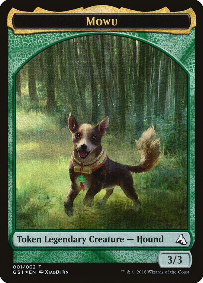 Mowu // Mowu Double-Sided Token [Global Series Jiang Yanggu & Mu Yanling] | Black Swamp Games