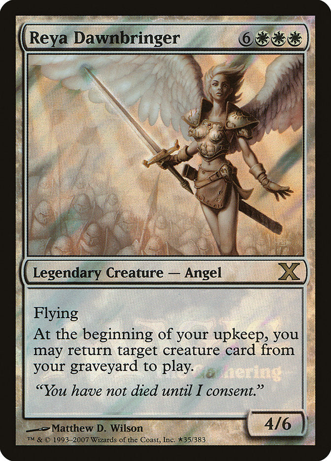Reya Dawnbringer [Tenth Edition Prerelease Promos] | Black Swamp Games