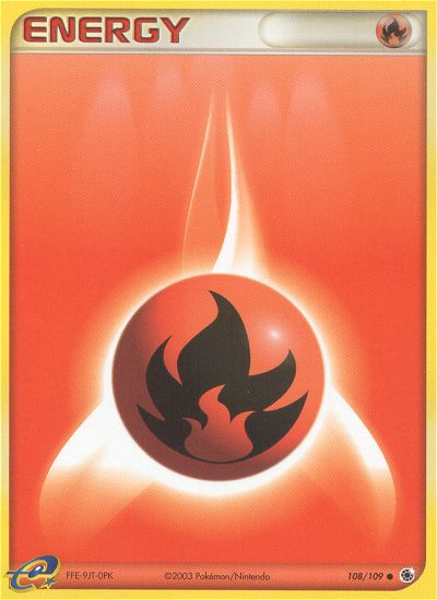 Fire Energy (108/109) [EX: Ruby & Sapphire] | Black Swamp Games