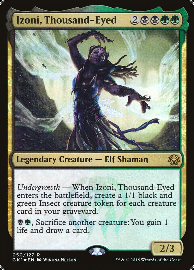 Izoni, Thousand-Eyed [Guilds of Ravnica Guild Kit] | Black Swamp Games