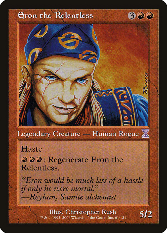 Eron the Relentless [Time Spiral Timeshifted] | Black Swamp Games