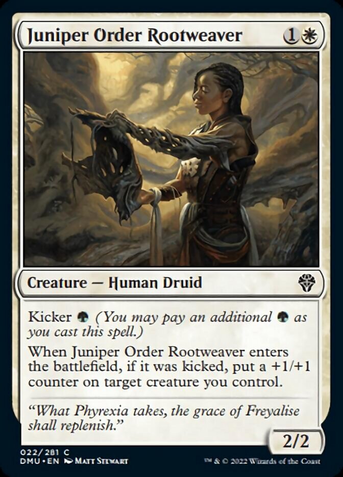 Juniper Order Rootweaver [Dominaria United] | Black Swamp Games
