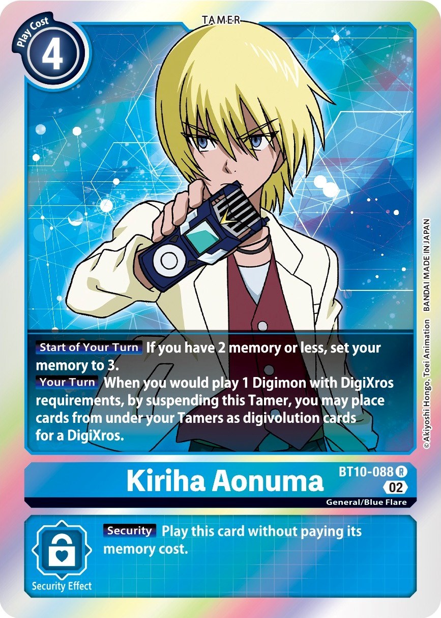 Kiriha Aonuma [BT10-088] [Xros Encounter] | Black Swamp Games