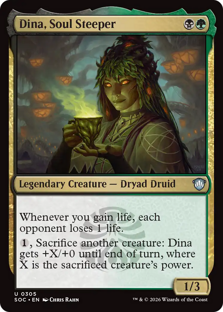 Dina, Soul Steeper [Secrets of Strixhaven Commander] | Black Swamp Games