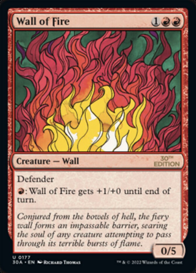 Wall of Fire [30th Anniversary Edition] | Black Swamp Games