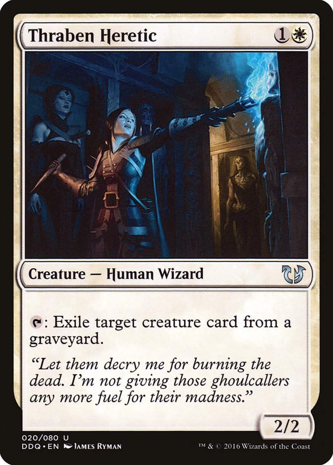 Thraben Heretic [Duel Decks: Blessed vs. Cursed] | Black Swamp Games