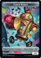 Clown Robot (003) // Storm Crow Double-Sided Token [Unfinity Tokens] | Black Swamp Games