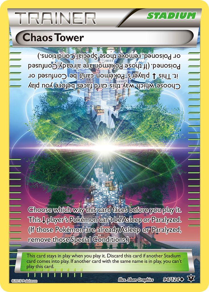 Chaos Tower (94/124) [XY: Fates Collide] | Black Swamp Games