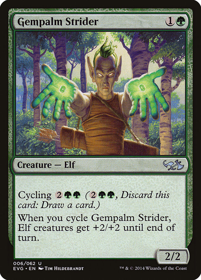 Gempalm Strider (Elves vs. Goblins) [Duel Decks Anthology] | Black Swamp Games