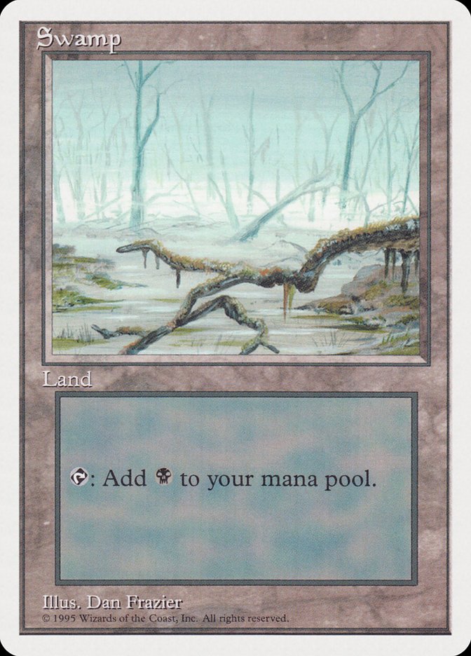 Swamp (White Fog in Center) [Rivals Quick Start Set] | Black Swamp Games