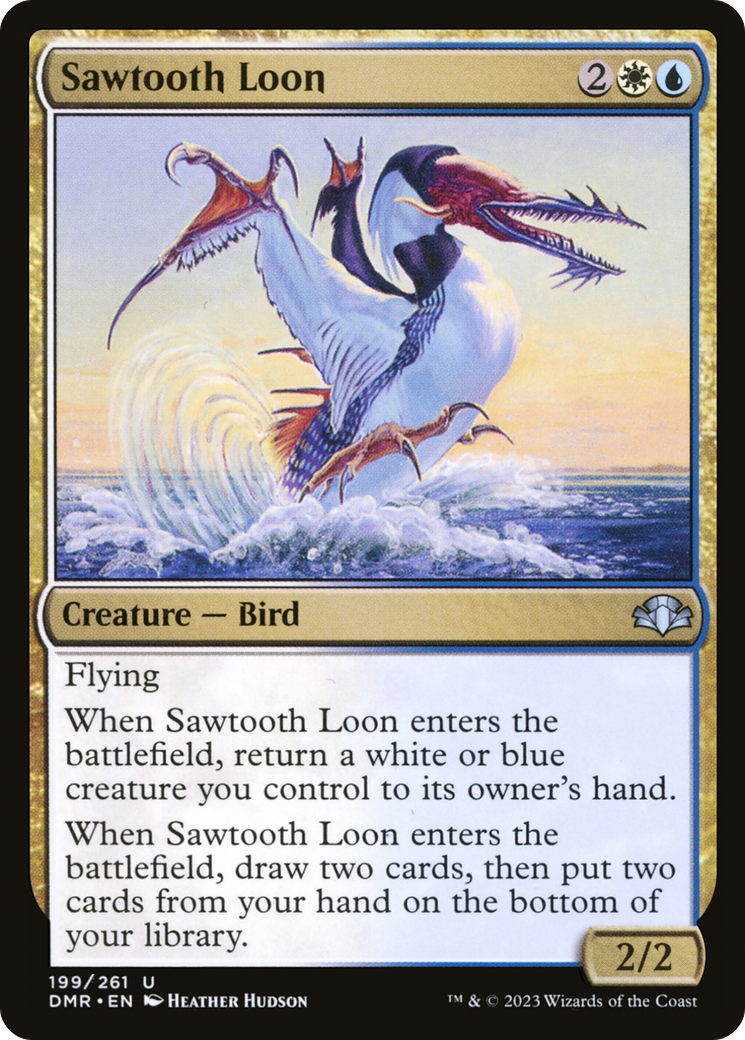 Sawtooth Loon [Dominaria Remastered] | Black Swamp Games