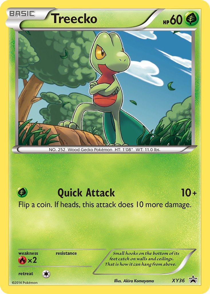 Treecko (XY36) [XY: Black Star Promos] | Black Swamp Games