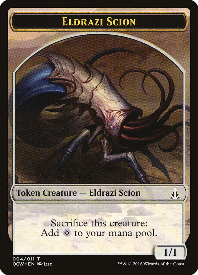 Eldrazi Scion Token (004/011) [Oath of the Gatewatch Tokens] | Black Swamp Games