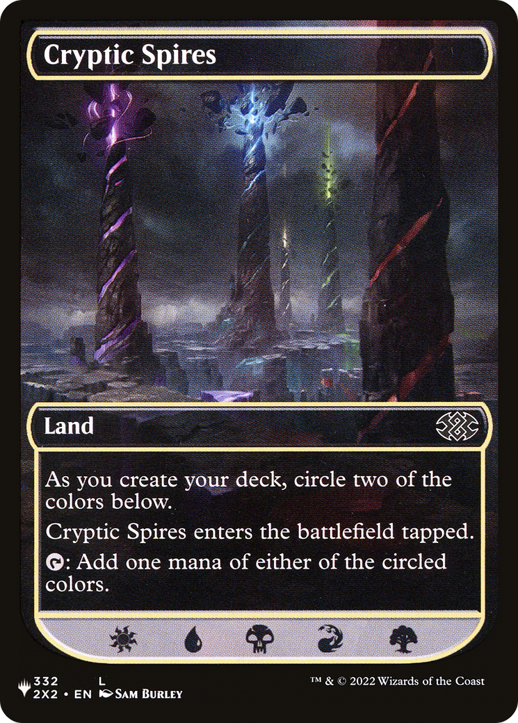 Cryptic Spires [The List] | Black Swamp Games