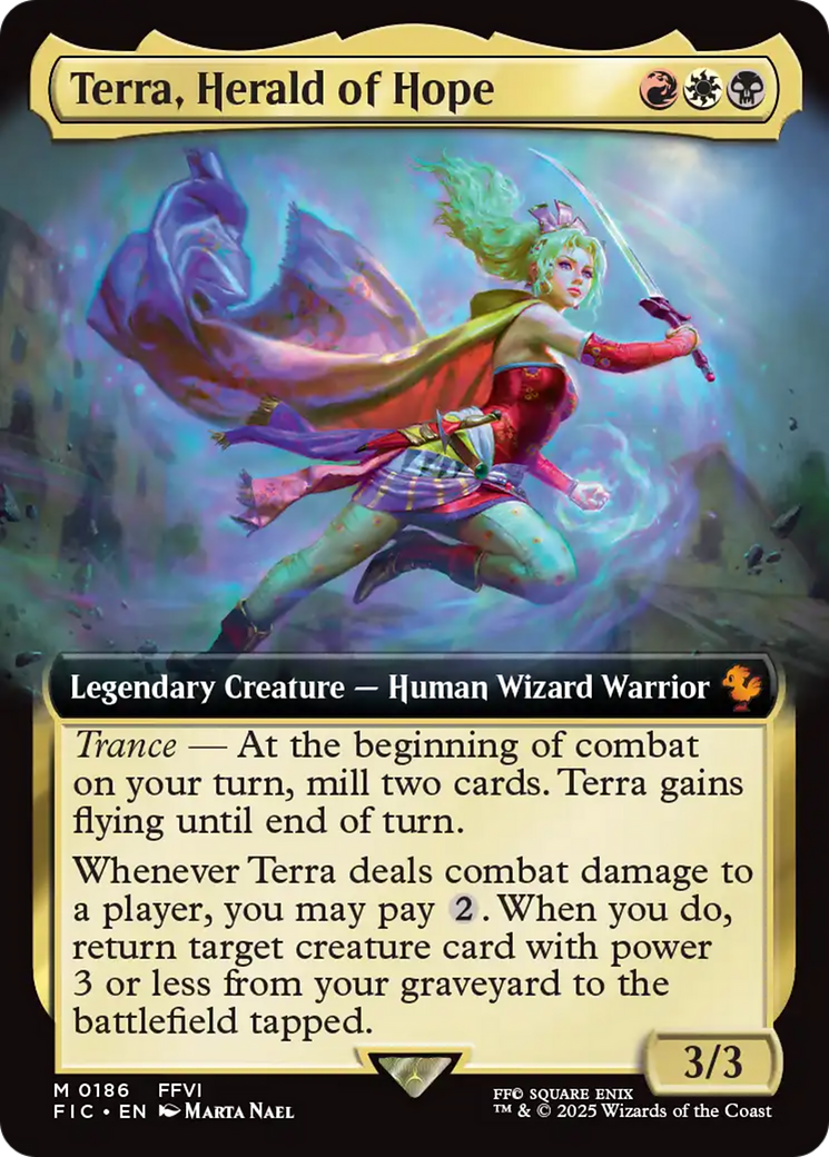 Terra, Herald of Hope (Extended Art) [FINAL FANTASY Commander] | Black Swamp Games