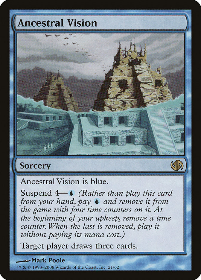 Ancestral Vision [Duel Decks: Jace vs. Chandra] | Black Swamp Games