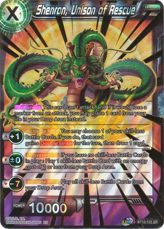 Shenron, Unison of Rescue (BT10-125) [Rise of the Unison Warrior 2nd Edition] | Black Swamp Games