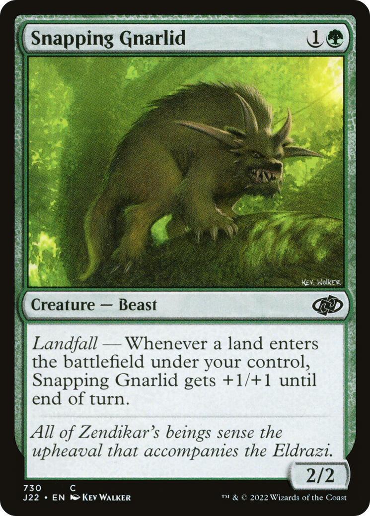 Snapping Gnarlid [Jumpstart 2022] | Black Swamp Games