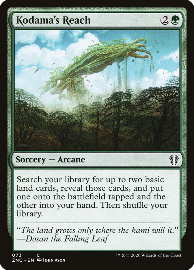 Kodama's Reach [Zendikar Rising Commander] | Black Swamp Games
