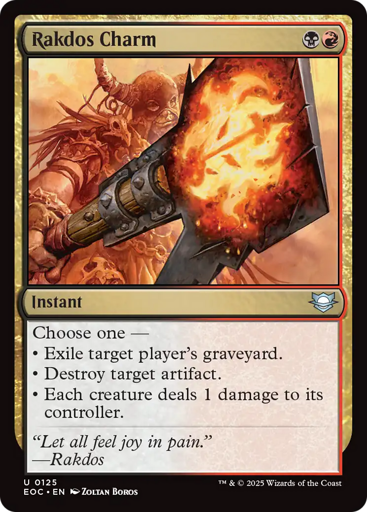 Rakdos Charm [Edge of Eternities Commander] | Black Swamp Games