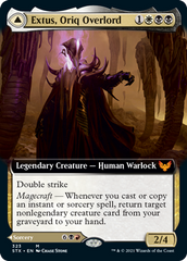 Extus, Oriq Overlord // Awaken the Blood Avatar (Extended Art) [Strixhaven: School of Mages] | Black Swamp Games