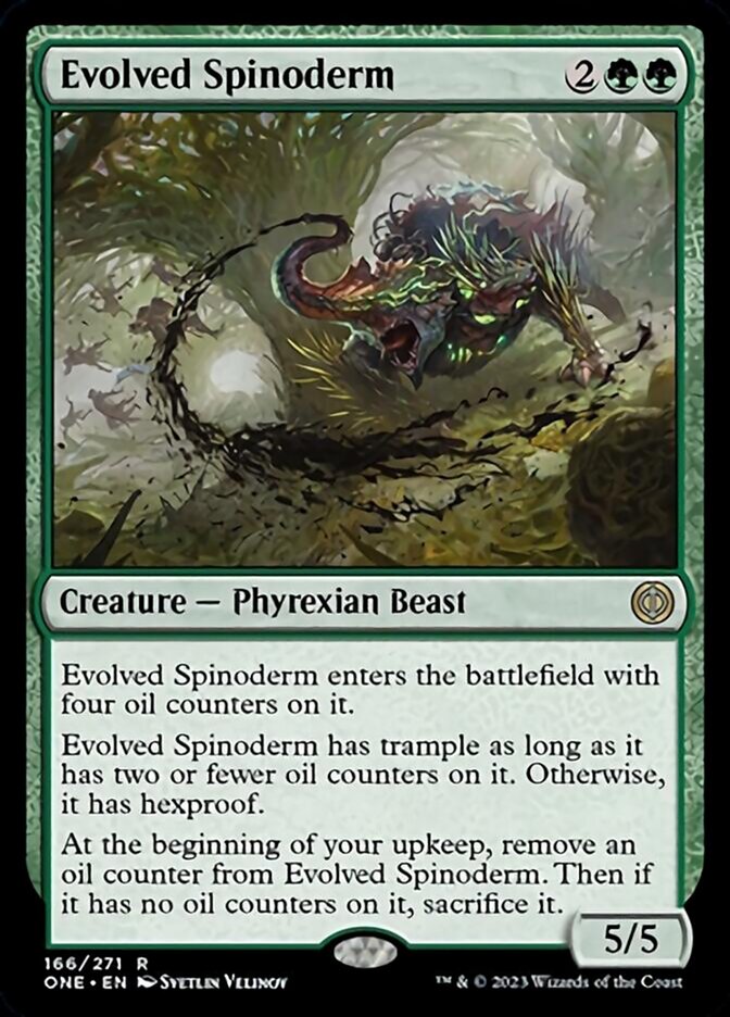 Evolved Spinoderm [Phyrexia: All Will Be One] | Black Swamp Games
