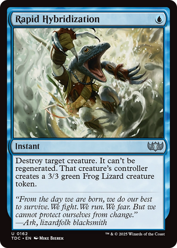 Rapid Hybridization [Tarkir: Dragonstorm Commander] | Black Swamp Games