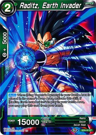 Raditz, Earth Invader (SD9-02) [Assault of the Saiyans] | Black Swamp Games