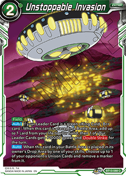 Unstoppable Invasion (Common) (BT13-088) [Supreme Rivalry] | Black Swamp Games