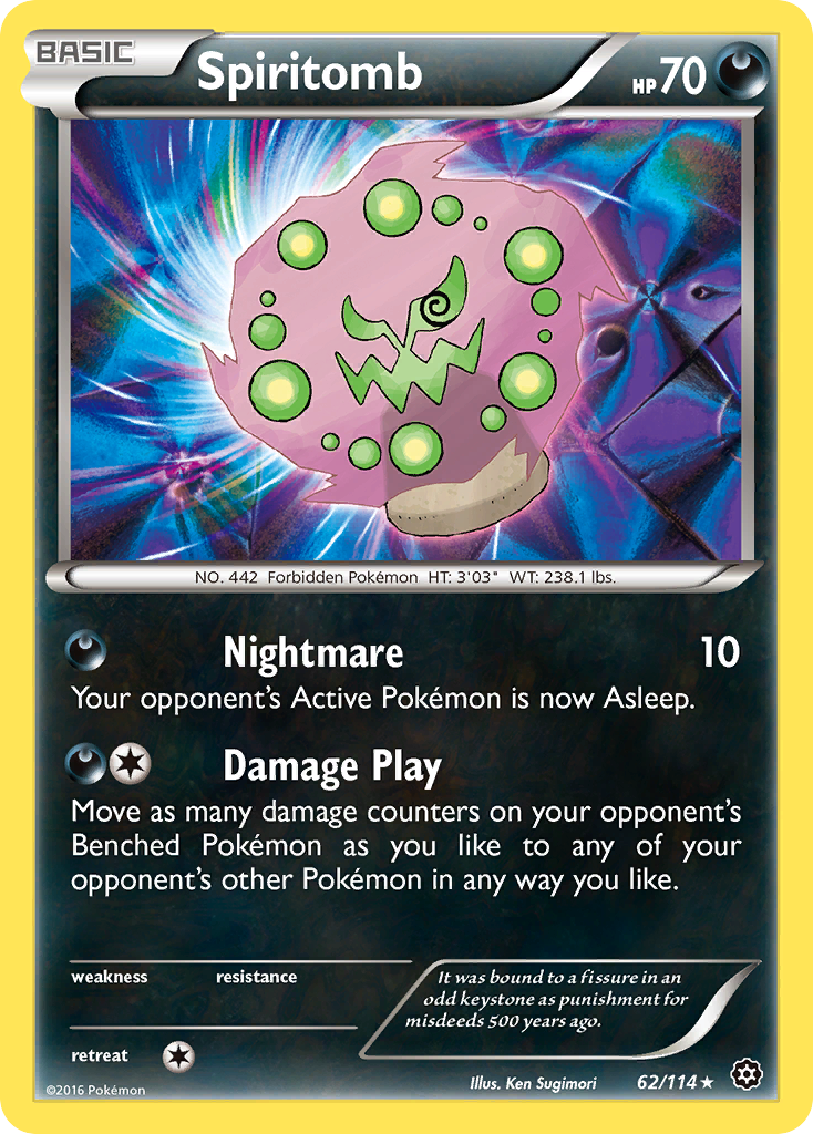 Spiritomb (62/114) [XY: Steam Siege] | Black Swamp Games