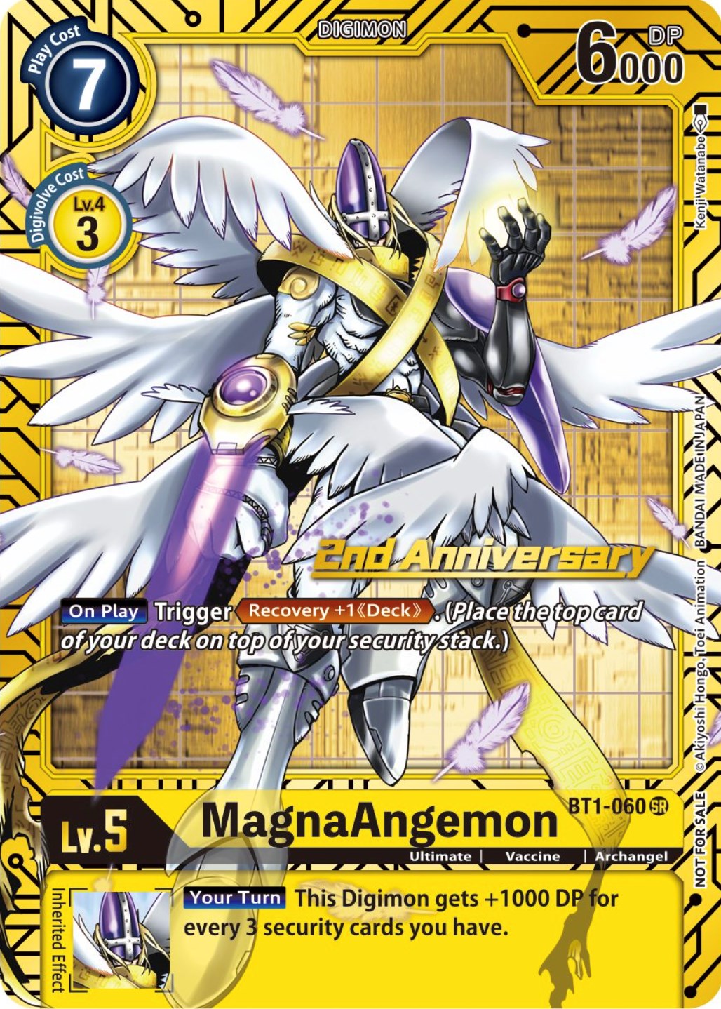 MagnaAngemon [BT1-060] (2nd Anniversary Card Set) [Release Special Booster Promos] | Black Swamp Games