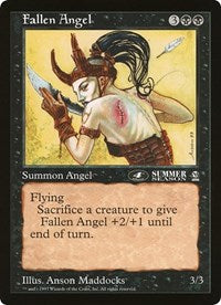 Fallen Angel (4th Place) (Oversized) [Oversize Cards] | Black Swamp Games