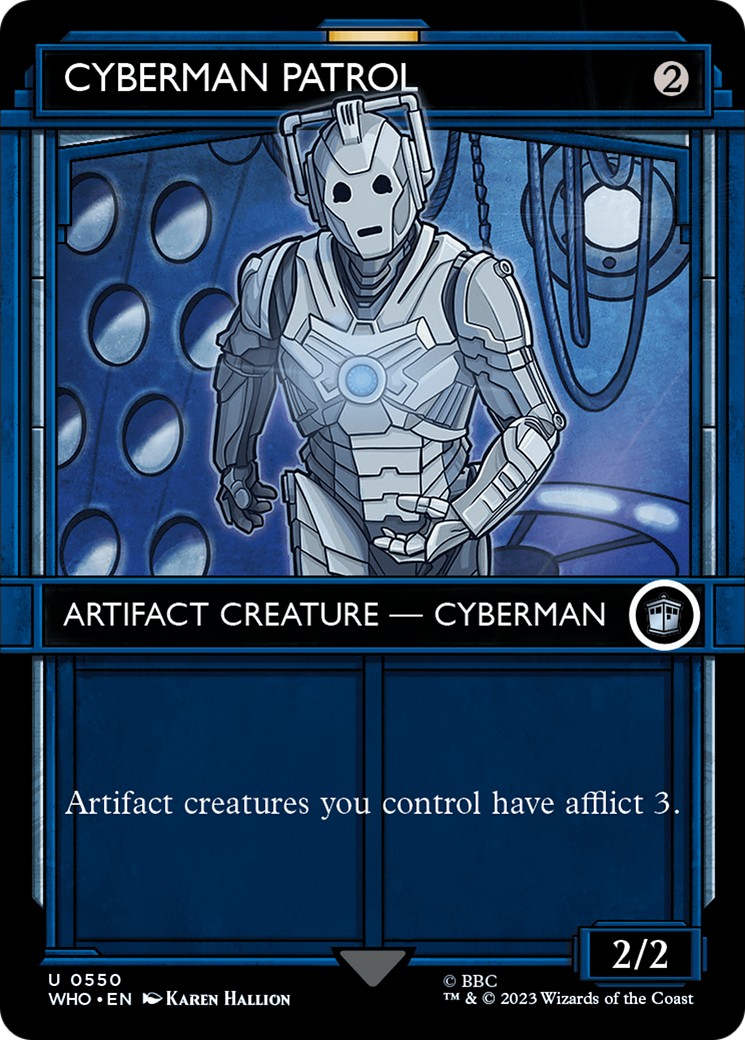 Cyberman Patrol (Showcase) [Doctor Who] | Black Swamp Games