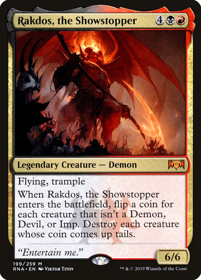 Rakdos, the Showstopper [Ravnica Allegiance] | Black Swamp Games